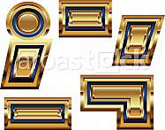 Golden Font Symbol