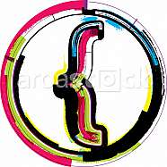 Colorful Grunge Symbol
