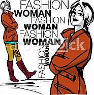 Fashion woman illustration