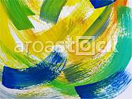 Colorful Abstract watercolor painted vector background