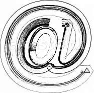 Grunge Font Symbol