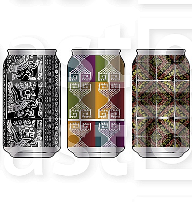 Aluminum packaging for beverages with cool design